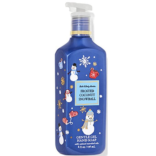 Bath & Body Works Frosted Coconut Snowball Cleansing Gel Hand Soap 8 oz. (Frosted Coconut Snowball)
