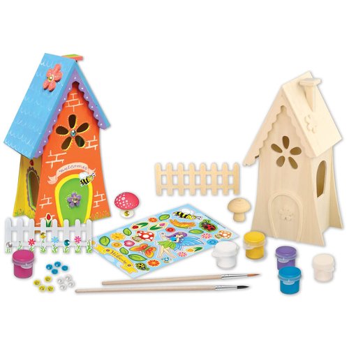 Works of Ahhh... Craft Set - Fairy Garden Classic Wood Paint Kit