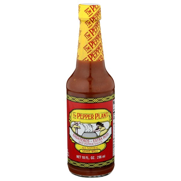 PEPPER PLANT Extra Hot Habanero Sauce, 10 FZ