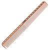 Aluminum Hair Comb Metal Cutting Hairdressing Barbers Combs Anti-Static Ultra Thin Rose Gold