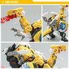 52TOYS Beastbox MEGA DIO Dinosaur Deformation Toys Action Figure, Dinosaur Toys All in One Design Deforms in Dinosaur Mecha and Cube, Great Birthday Party Gift for Teens and Adults