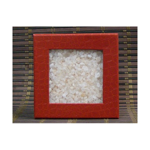 Black Tai Exotic Himalayan Salt: RED Faux Crocodile Container- Coarse Grade Queen (2 lbs)