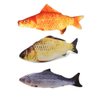 KTCLCATF Catnip Toys Set Simulation Fish Shape Doll Interactive Pets Pillow Chew Bite Supplies for Cat/Kitty/Kitten Fish Flop Cat Toy Catnip Crinkle Toys 3PCS (CAOY-3PCS)