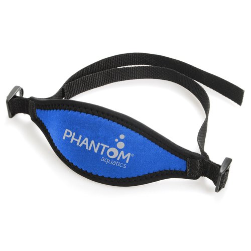 Phantom Aquatics Rapido Boutique Collection Scuba Snorkeling Snorkel Mask Adjustable Neoprene Mask Strap for Added Comfort