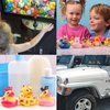 Rubber Duck Toy Assortment - Jeep Ducks for Ducking - Duckies for Kids - 10 Pcs Ducky Playset Bath Toys - Rubber Ducks for Beach Pool - Goody Bag Stuffers Classroom Prizes - Easter Gifts for Kids