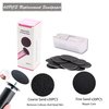 ibubu Electric Feet Callus Remover Professional Powerful Foot File Pedicure Grinder Sanders with 60PCS Replacement Sandpaper Discs Heel Scraper for Dead Dry Crack Skin Calluses Speed Adjustable Black