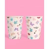 xo, Fetti Eras Party White Paper Cups | 24 Disposable 12 oz Cups | Concert Party Drinkware, Bachelorette Decorations, Birthday Tableware, Bridesmaid Supplies