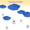 ArtCreativity Mini Astronaut Paratroopers with Parachutes, Bulk Pack of 24, Durable Plastic Parachute Toys Playset, Fun Parachute Party Favors, Goodie Bag Fillers for Boys and Girls