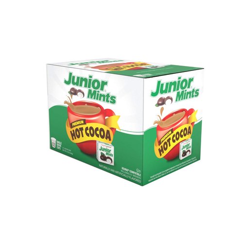 Junior Mint Chocolate MintSingle-Cup Hot Cocoa for Keurig K-Cup Brewers, 12 Count