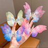 Butterfly Hair Clips Metal Non Slip Multicolor Hair Pins for Women Headwear Girls Hair Accessories