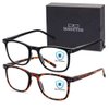AOSM Blue Light Blocking Glasses, Blue Blocker Computer Glasses for Men Women, Anti Glare 400 UV & Eye Strain Fake Square Glasses