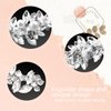 4 Pcs Bridal Rhinestone Hair Clips Crystal Pearl French Hairpins Elegant Rhinestone Jewelry Peaels Wedding Accessories for Brides Bridesmaids Flower Girls(Sliver)