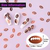 PAGOW 15 Grams Football Confetti, Rugby Ball Shape Sport Glitter Festival Rave Party Table Beauty Makeup Face Body Nail Art Decoration