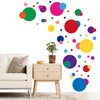 PARLAIM Wall Stickers for Bedroom Living Room, Polka Dot Wall Decals for Kids Boys and Girls (160 Circles)
