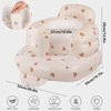 Baby Inflatable Seat for Babies 3-36 Months, Built in Air Pump, Baby Support Seat Summer Toddler Chair for Sitting Up, Baby Shower Chair Floor Seater (Bear)