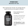 Fixxr Thyroid Support by Dr. Amie | T2 Thyroid Supplement | 30 Day Supply, 60 Capsules