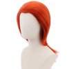 PARTY ZONE Long Orange Cosplay Wig-Women Synthetic Straight Role Play Hair Anime Wigs for Party Halloween Costume Wig