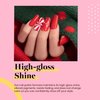 Beetles Gel Nail Polish, 1 Pcs 15ml 0.51 FL.OZ Red Color Soak Off U V LED Gel Polish Nail Art Design Manicure Salon DIY Salon Gel