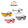 Walker's Elite Sport Shooting Glasses - Impact-Resistant Anti-Fog Soft Non-Slip Ventilated Adjustable UV Protection Hunting Range Shooting Sports Glasses, Vermillion