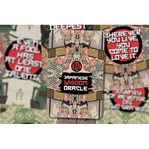 Ibiza Tarot- Japanese Wisdom Oracle - 22 cards| Fortune Telling Tarot Cards Deck for Beginners |Authentic Tarot Experience - Set of 22 Cards