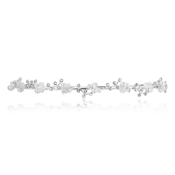Wedding Bridal Rhinestone Crystal Pearl Tiara