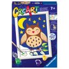 Ravensburger CreArt Peaceful Kitten Paint by Numbers Kit for Kids - 20266 - Painting Arts and Crafts for Ages 7 and Up