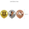 Horse Birthday Party Decorations Western Cowgirl Cowboy Party Supplies Kit with Horse Theme Happy Birthday Banner Balloon Cake Topper Cupcake Topper