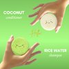 Muun Rice Water Shampoo and Conditioner Bar Pack 3 - Hair Growth, Thickening, Strengthening, Anti Hair Loss, Volumize & pH Balanced - Sulfate & Silicone Free For All Hair Type