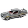 1976 Plymouth Volare Road Runner Silver Cloud Metallic with Stripes OK Used Cars Series Limited Edition to 18056 Pieces Worldwide 1/64 Diecast Model Car by Johnny Lightning JLMC028-JLSP197B