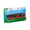 BRIO World - 33697 Speedy Bullet Train - Engaging 2-Piece Wooden Toy Train Set | Ideal for Kids Age 3+ | Enhances Motor Skills | Compatible Railway Toys | FSC Certified Materials