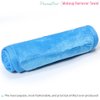 Makeup Remover Cloth Clean Towel, Reusable Facial Cleansing Towel - Chemical Free, Remove Makeup Instantly with Just Water - Money-back Satisfaction Guaranty (1 Blue)