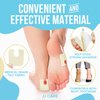 JJ CARE Callus Cushions (Pack of 30) Callus Pads for Bottom of Foot - U Shape - Callous Remover for Feet Pads - Soft Felt Foot Pads for Calluses for Women, Pain Relief & Foot Care