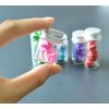 12PCS Empty Clear Travel Portable Glass Wish Bottles with Silver Aluminum Cap Essential Oil Powders Cream Ointments Grease Storage Container Jars Cosmetic Makeup Sample Packing Holder(5ml/0.17oz)