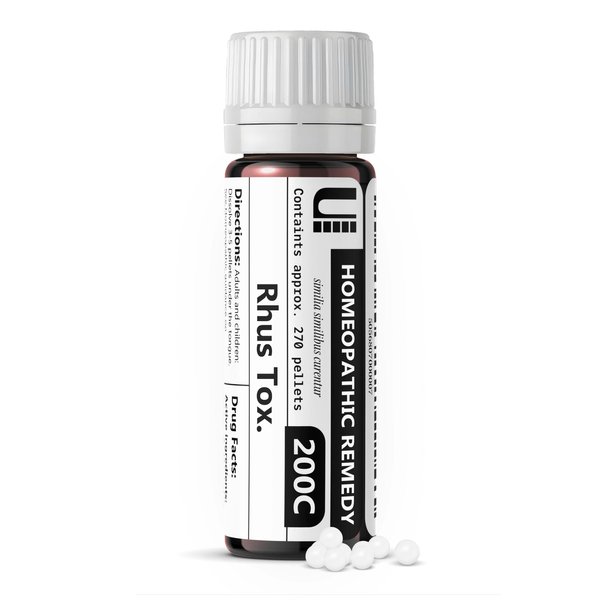 Rhus Toxicodendron 200C Homeopathic Remedy, 270 Pellets