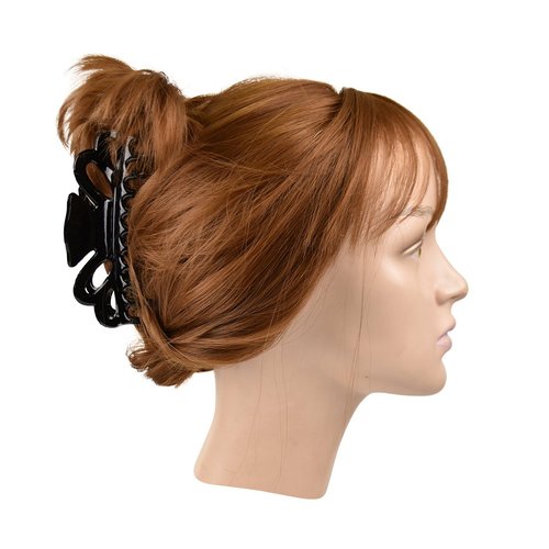 5 Inch Fashion Jaw Clip Hair Claw for Women - Black