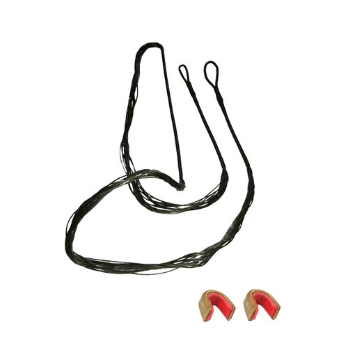 Dacron Bow String Replacement for Traditional and Recurve Bow - Replacement Bowstring 12,14,16 Strands-Length Sizes from 44-70 Inches (AMO 52" (Actual 48"), 16 Strands (Recommended up to 65 lb.))