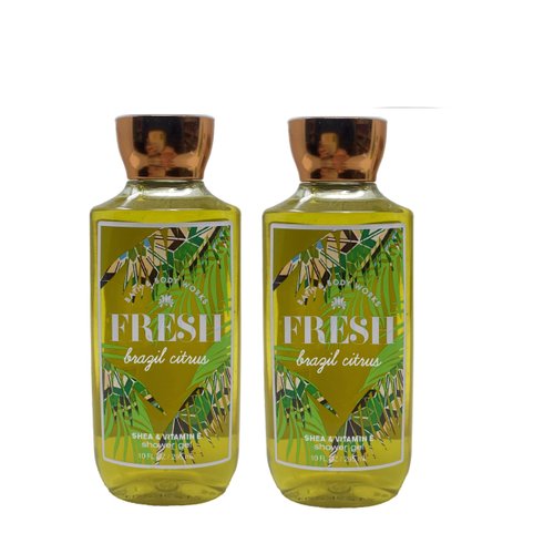 Generic Bath and Body Work Fresh Brazil Citrus - Pack of Two - Shower Gel