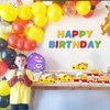 Cartoon Theme Paper Food Trays 24pcs Pocket Monster Birthday Party Supplies Disposable Paper Snack bowl for Video Game Anime Themed Party Decorations