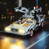 BRICKSHINING LED Lighting Compatible with Lego Back to The Future Time Machine 10300, Light Kit Compatible with Lego 10300, Giving Light to Model, NOT Included The Model Set（Standard Version）