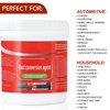 TPTAL Water-Based Metallic Paint,Rust Removal Converter Metallic Paint,Rust Remover Converter for Metal, Car Anti Rust Paint Chassis Universal Rust Removal Converter with Brush (White)