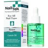 Nail Tek Renew, Natural Cuticle Oil with Tea Tree for All Nail Types, 0.48 oz, 1-Pack