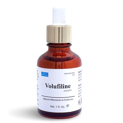 Volufiline Serum 1 fl. oz. / 30 ml/Volufiline Oil for face, breast, butt, Skin Elasticity, 100% Genuine, France Sederma, Cosmetic Ingredient booster korean volifiline glass bottle