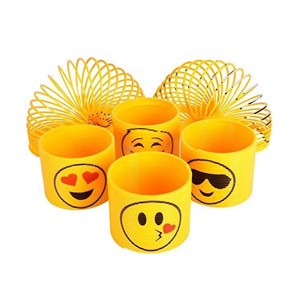 DollarItemDirect 3 inches Emoticon Coil Spring, Case of 72