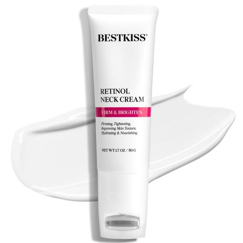 Retinol Neck Cream for Tightening and Firming: Anti Aging Reduce Neck Lines Wrinkles Fine Lines w...