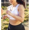Enell High Impact Sports Bra, White, 4