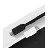 VOLT+ Quick Power Flat USB-C Cable Compatible with LG Stylo 4, Stylo 4 Plus, Stylo 4+, Stylo 5, Stylo 5+ with USB 3.0 Gigabyte Speeds and Quick Charge Compatible! (White 3.3ft1M)