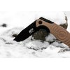 Smith & Wesson M&P SWMP13GLS 8.2in High Carbon S.S. Folding Knife with 3.5in Serrated Clip Point Blade and Aluminum Handle for Tactical, Survival and EDC