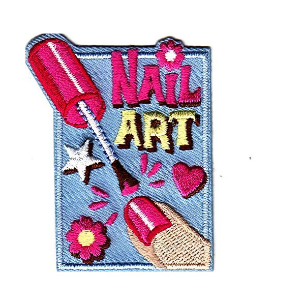 NAIL ART Iron On Patch Manicure