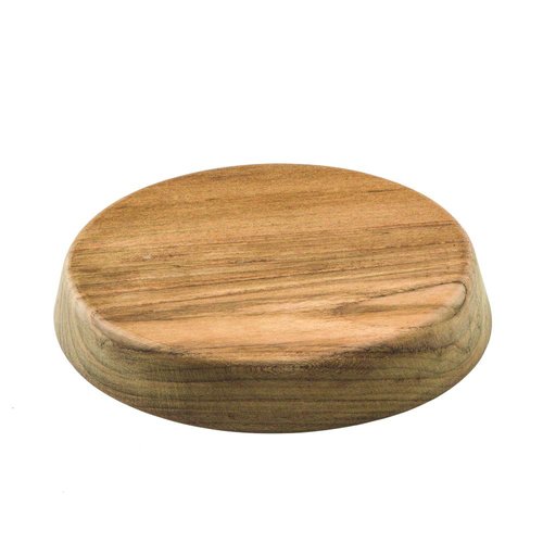 Whitecap Teak Boat Winch Pad, 6 7/8-Inch Base width and inch Top Width,brown