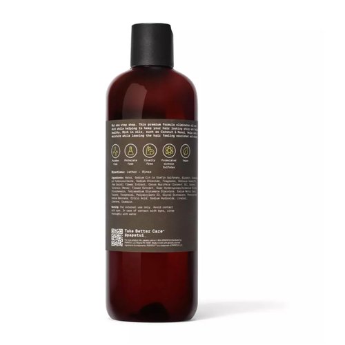 Papatui Nourishing Shampoo+Conditioner 2-in-1 Cedar Sport - 18 Fl Oz, Brown